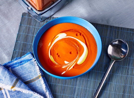 Vegan Tomato Soup With Cashew Cream