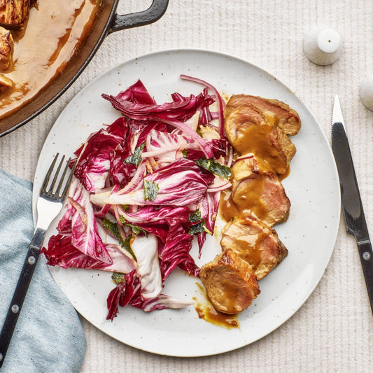 Pork Tenderloin With Jam-and- Mustard Glaze