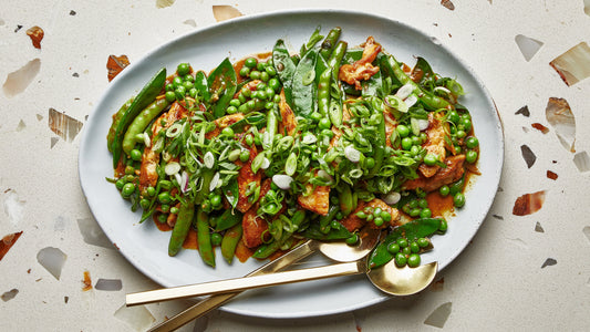 Miso Chicken and Green Bean Stir-Fry